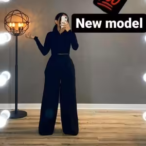 شلوار پارچه ای مازراتی بگی مشکی/طوسی/کرم/سفید