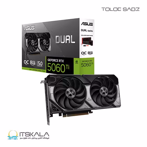 کارت گرافیک ایسوس مدلPRIME GEFORCE RTX™ 5060 Ti OC 8GB GDDR7
