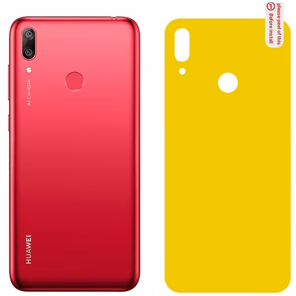 برچسب نانو محافظ پشت گوشی Y7 پرایم