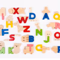 پازل حروف انگلیسی