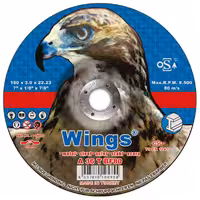 صفحه برش محدب فلز وینگز قطر 180 میلیمتر