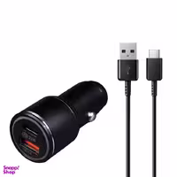 شارژر فندکی جی فوز مدل YY-C08 به همراه کابل تبدیل USB به USB-C