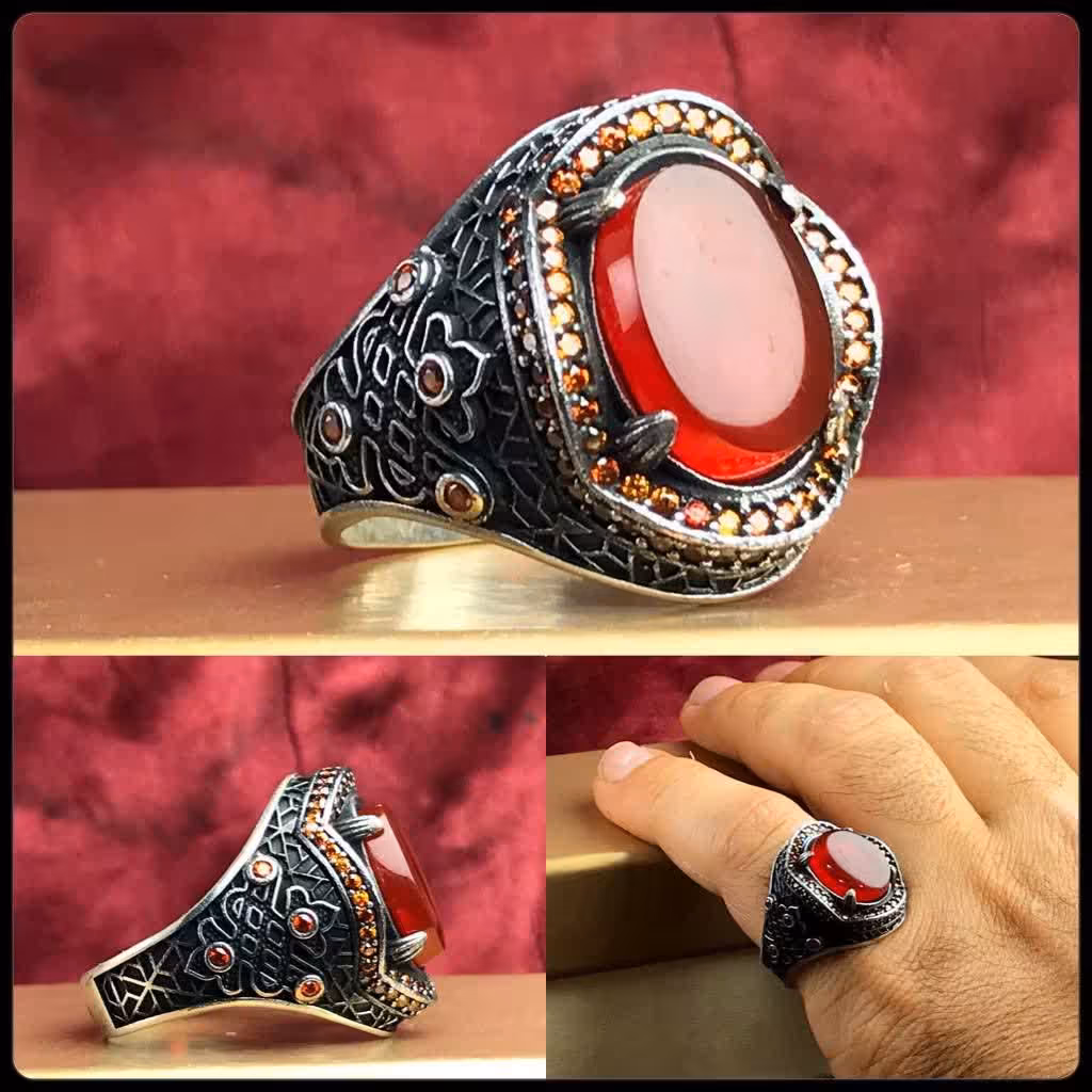 انگشتر عقیق یمن  اصلی   
رکاب فیلی چنگی   
عیار نقره 925ارسال رایگان 