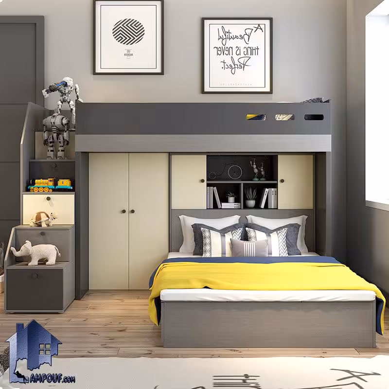 تخت خواب دو طبقه TBJ103