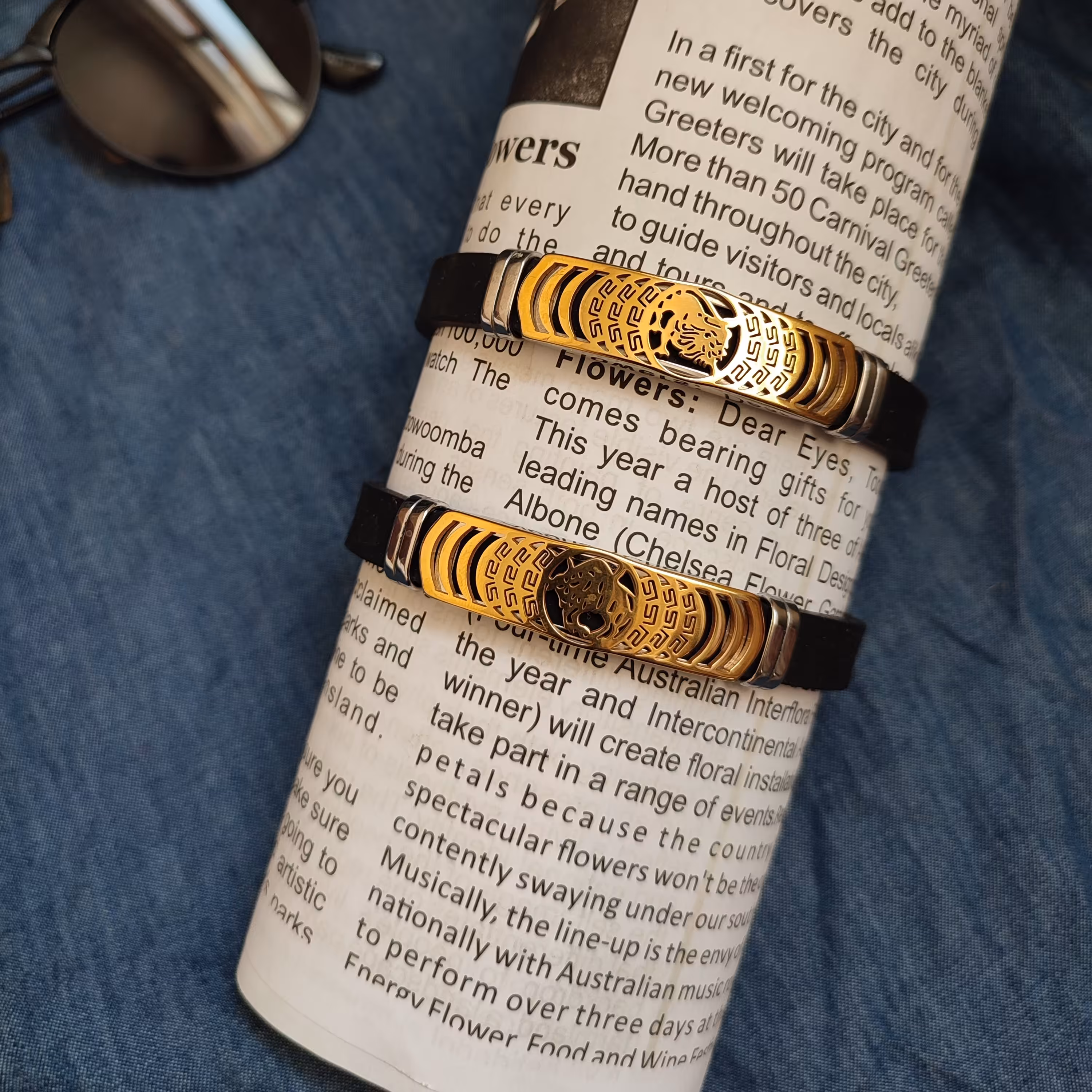 دستبند ماه تولد با پلاک استیل قیمت دونه ای 90