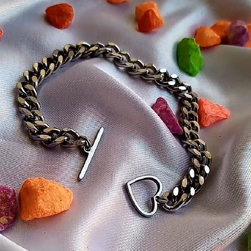 دستبند کارتیر ( کامـلا استیل و رنگ ثابت کیفیت عالی) 