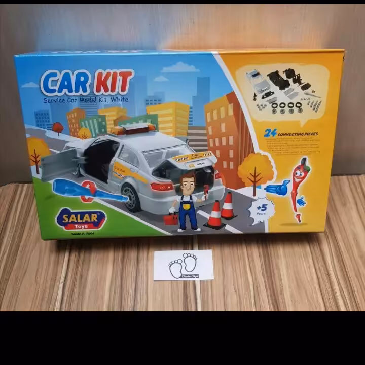 کار گیت، بازی فکری برای بچه ها در دورنگ، که با باز وبسته کردن توسط ابزار سرکاردا