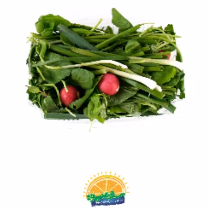 سبزی خوردن پاک شده 250 گرم