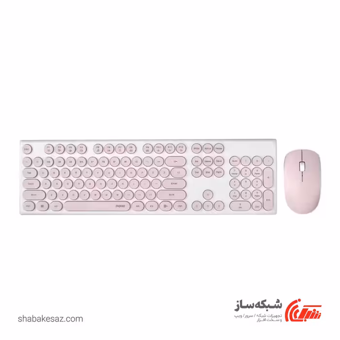 قیمت و خرید کیبورد و ماوس رپو بی سیم Rapoo X260s - شبکه ساز