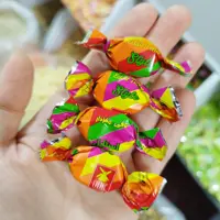 شکلات تافی مغزدار پرچمی نوستالژی آناتا (نیم کیلو) نرم و خوشمزه 