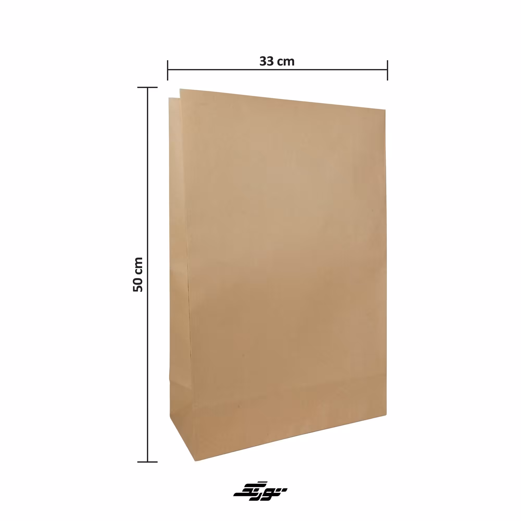 پاکت کرافت ضخیم 33x50 بسته یک کیلویی