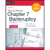 کتاب زبان اصلی How to File for Chapter  Bankruptcy انتشارات NOLO