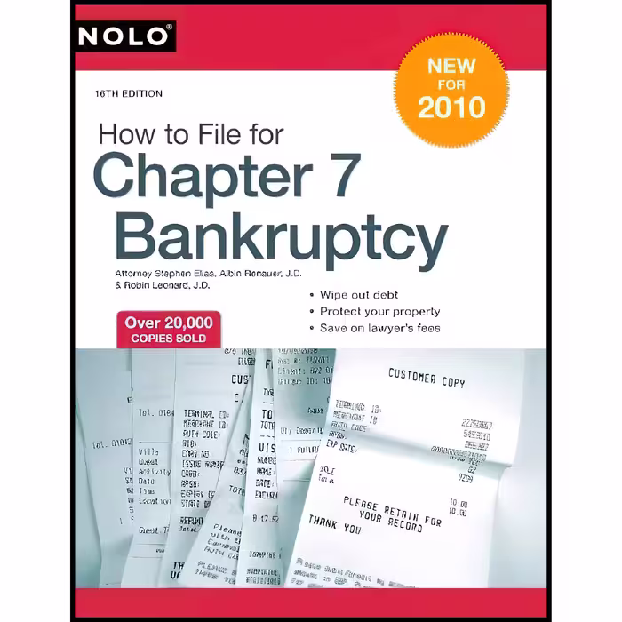 کتاب زبان اصلی How to File for Chapter  Bankruptcy انتشارات NOLO