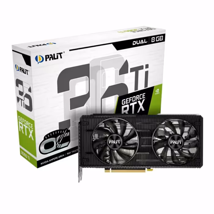 کارت گرافیک پلیت GeForce RTX 3060 Ti Dual OC 8G