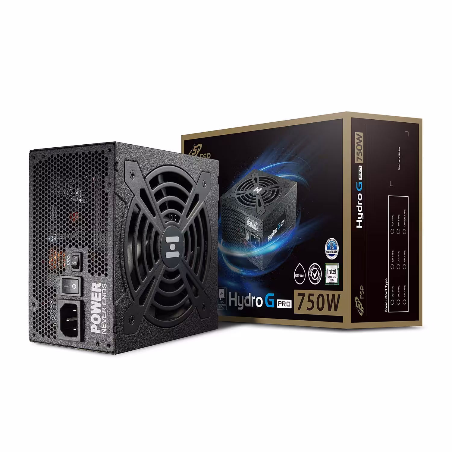 پاور 750 وات اف اس پی Hydro G PRO Gold Full Modular