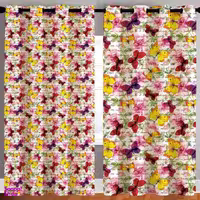 مجموعه 2 عددی پرده رنس مدل C31-50010 چند رنگ