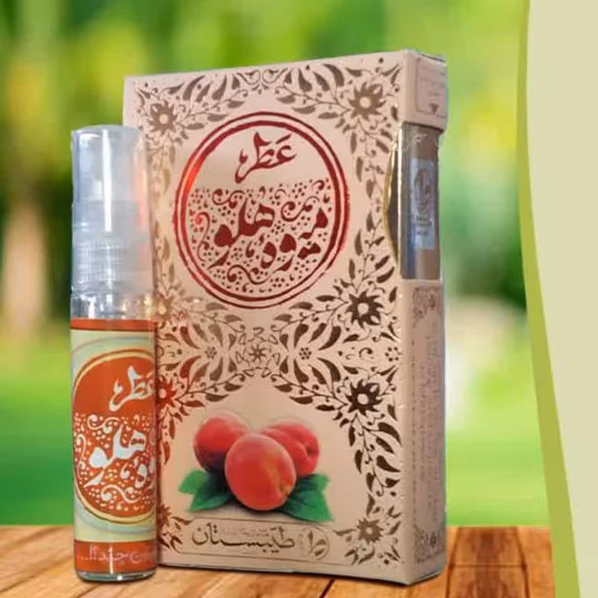 عطر طبیعی و درمانی میوه هلو 5گرمی طیبستان 