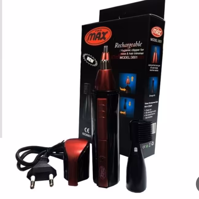 موزن بینی گوش و اصلاح سرو پرو مکس همراه لوازم جانبی