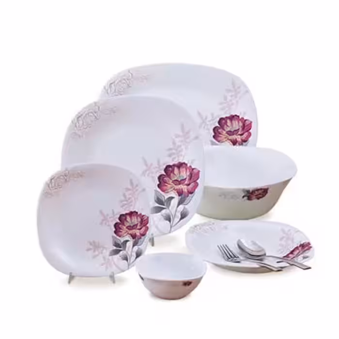 سرویس وربنا پارس اپال 6 نفره 28 پارچه مربع