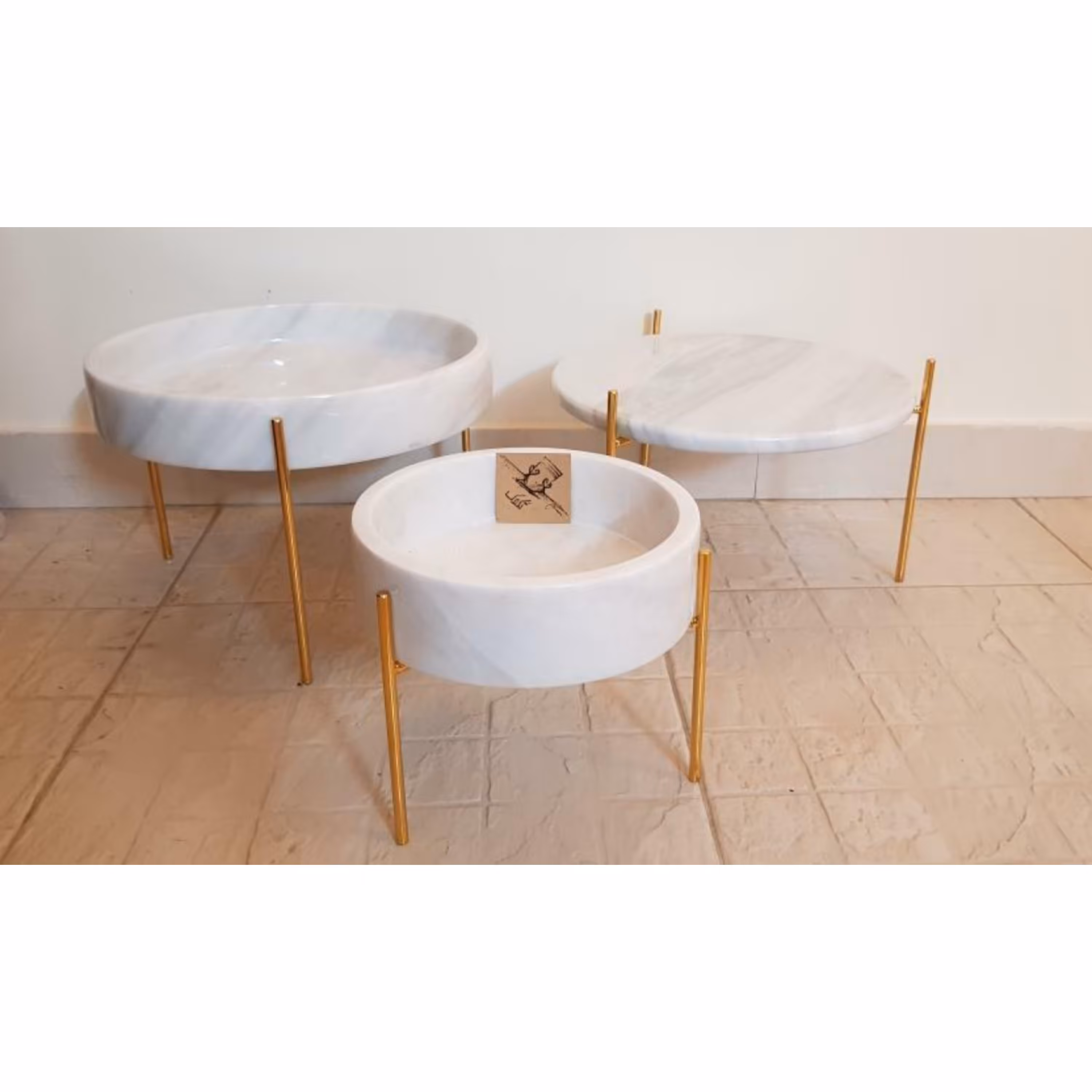 ظروف 3تیکه سنگی