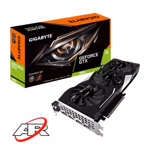 کارت گرافیک گیگابایت مدل GTX 1660 GAMING 6GB