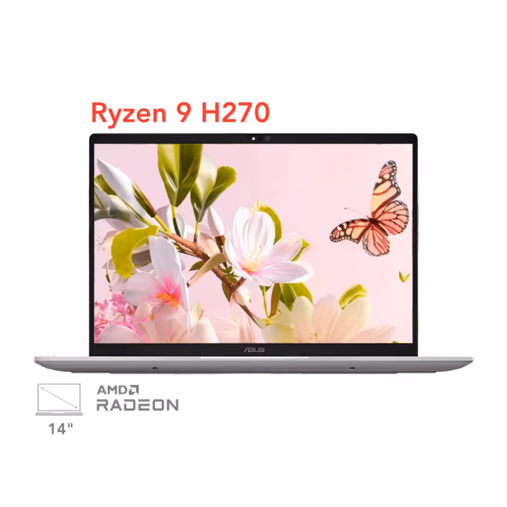 لپ تاپ ایسوس ایدل بوک مدل  ASUS Adolbook 14 Air M3407 Ryzen 9 H270 32G 1T 2.5K 120Hz IPS 2025