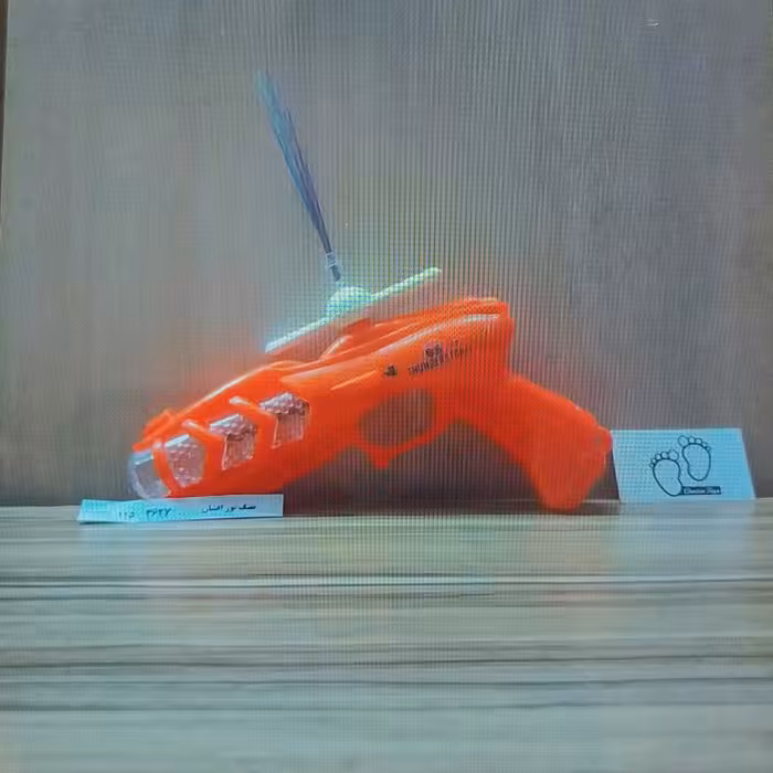 تفنگ موزیکال چراغ گردون خوشگل، باطری قلمی خو ر