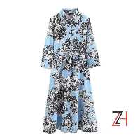 پیراهن مانتویی zaraوارداتی