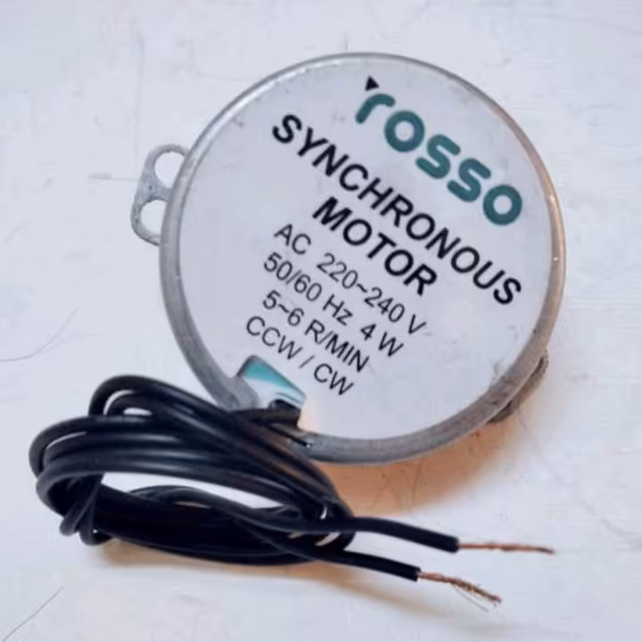 گیربکس برقی پنکه برند روسو طبق تصاویر و توضیحات.