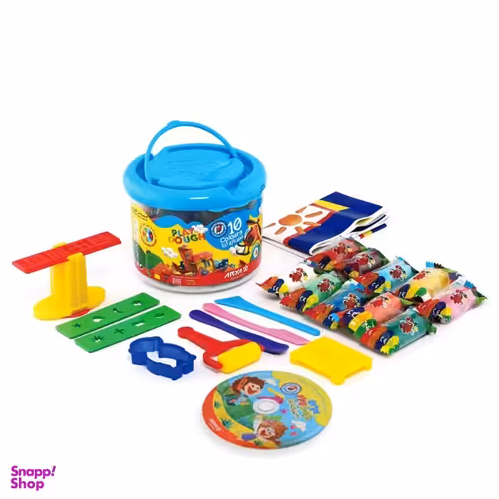 خمیر10 رنگ آریا (Arya) سطلی