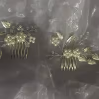 شانه شینیون مرواریدی