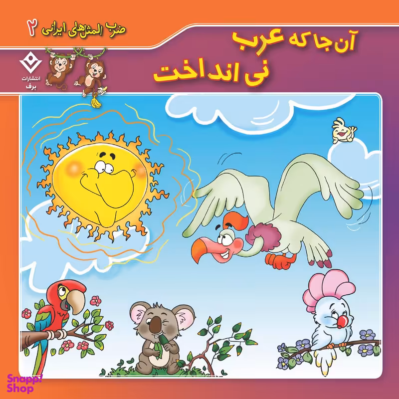 کتاب ضرب المثل های ایرانی ۲ آن جا که عرب نی انداخت اثر اکرم سادات فیض آبادی انتشارات برف