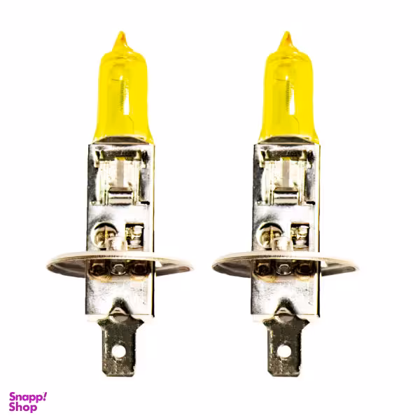 لامپ هالوژن خودرو لنزو مدل H1 بسته دو عددی