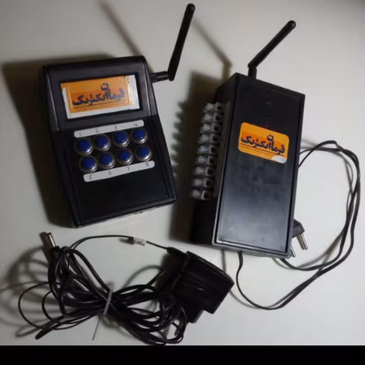 گیرنده و فرستنده برد بلند، 8 کانال 