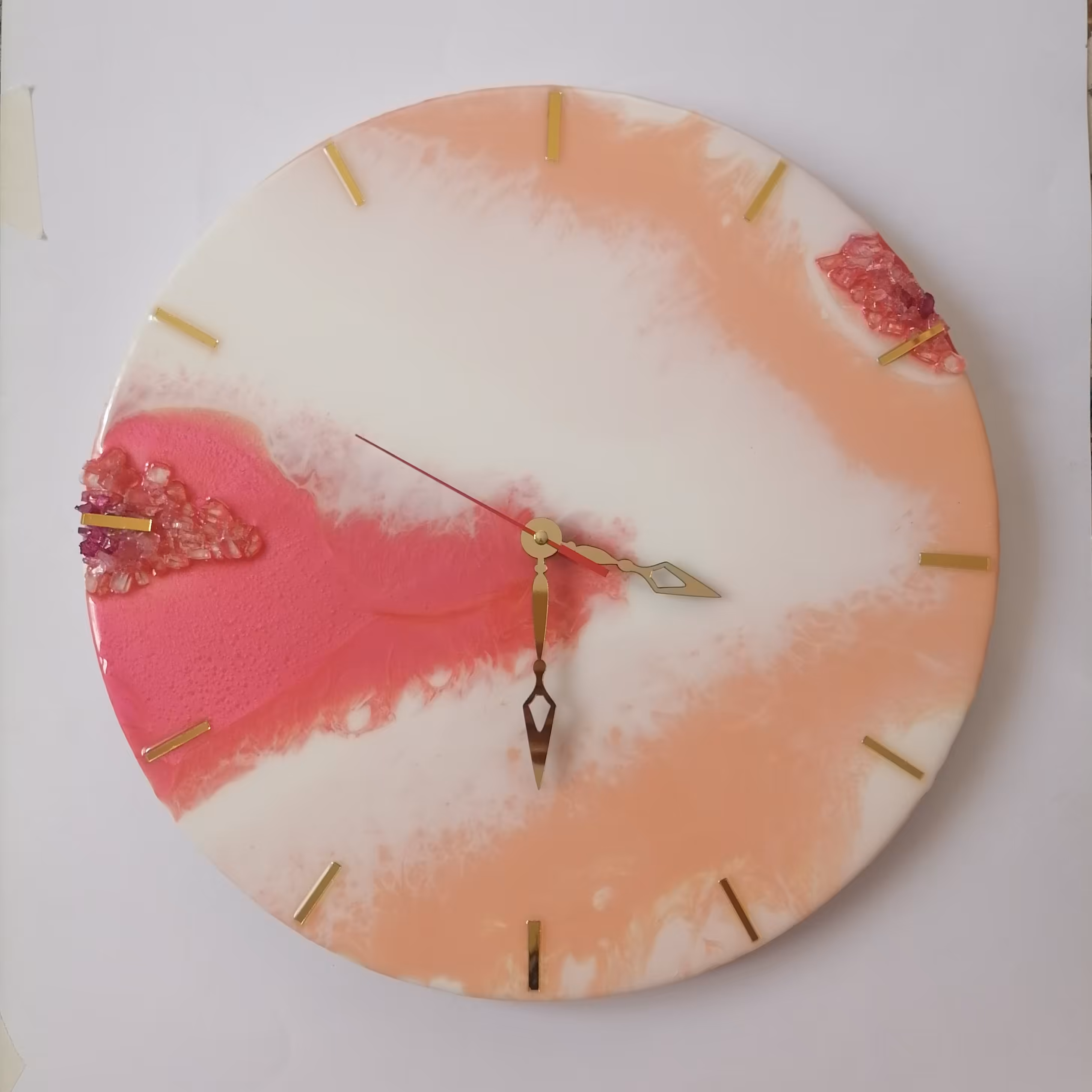 ساعت رزینی ژئود صورتی ماندگار