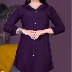 تونیک استین چیندار زنانه