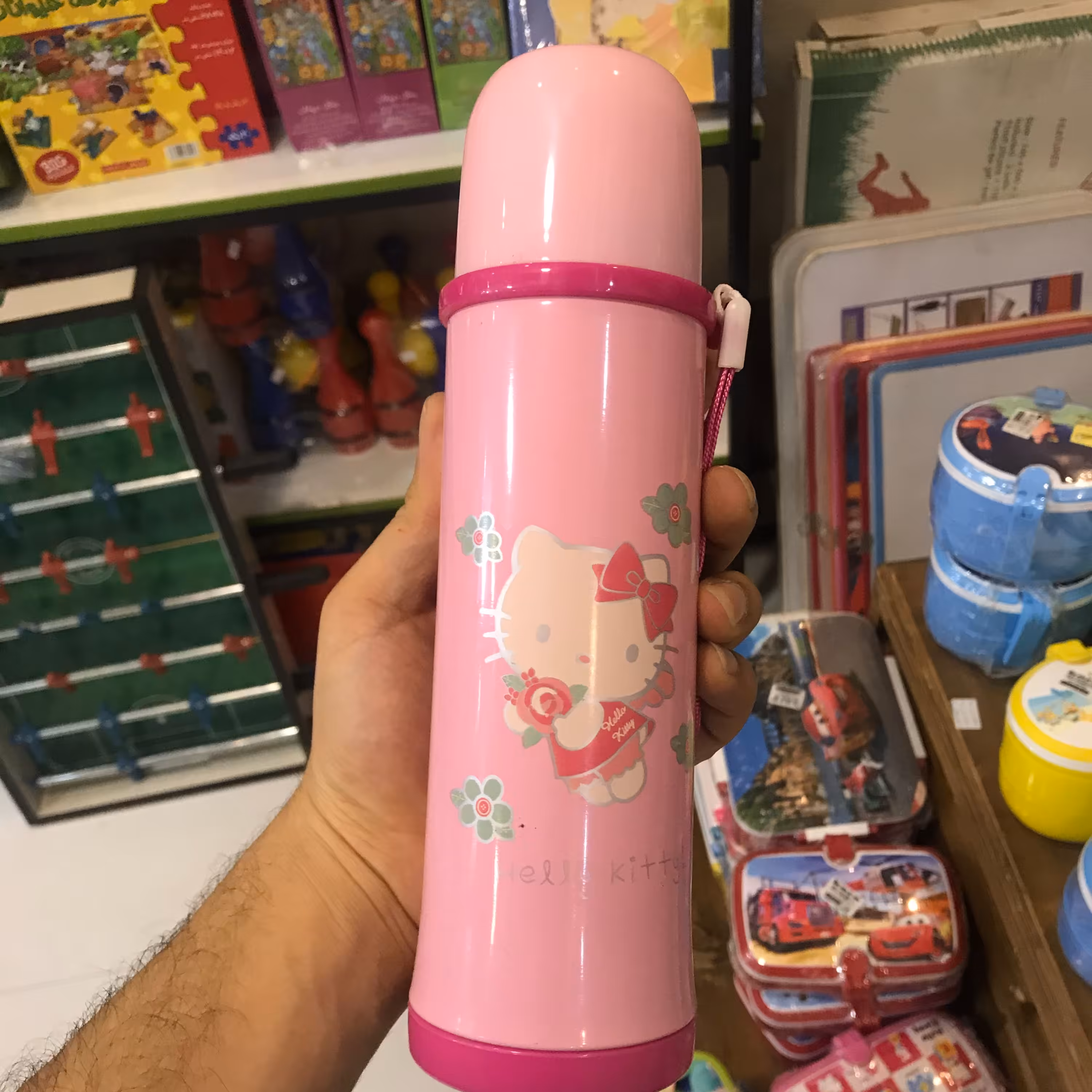 فلاسک چای آب گرم و سرد طرح کیتی