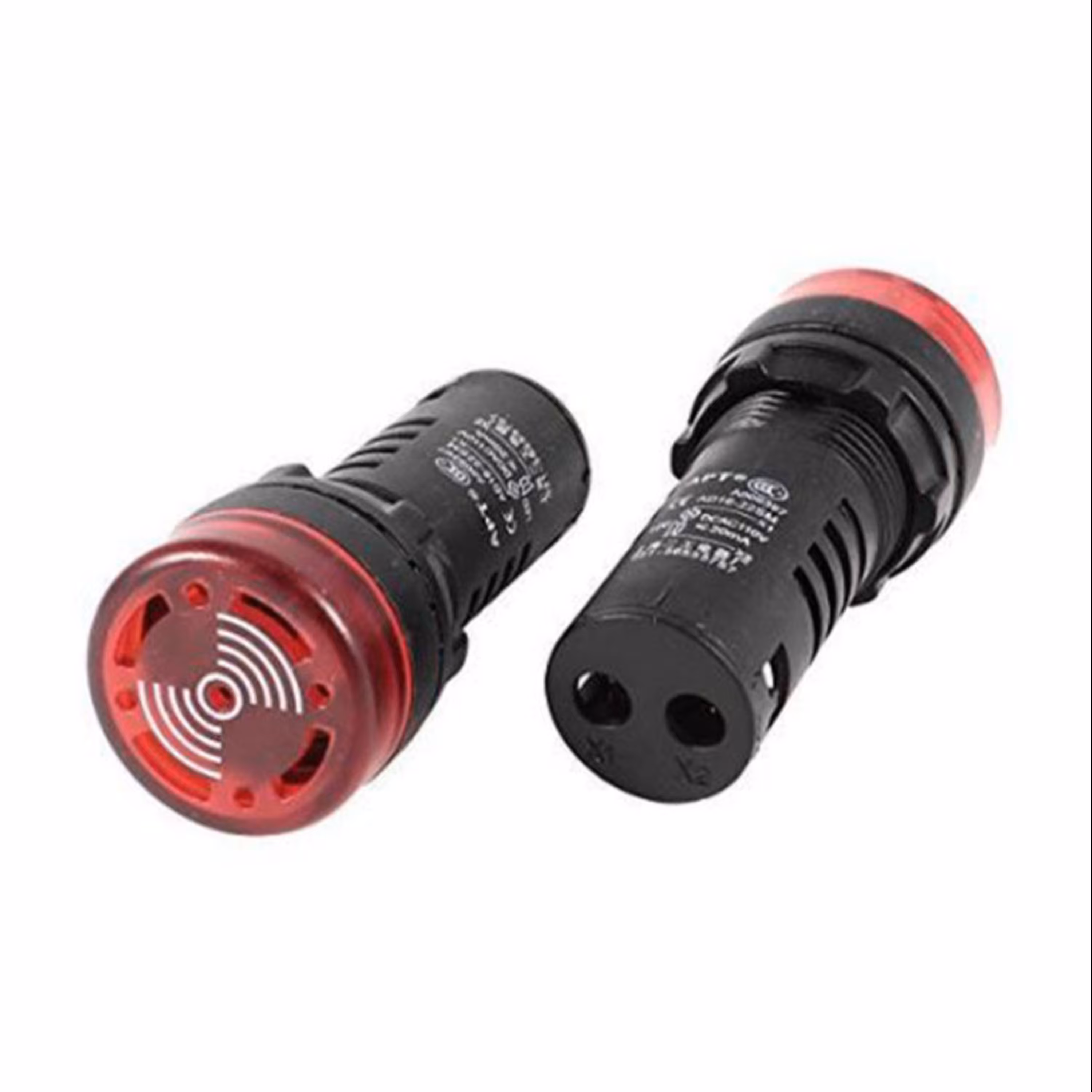 چراغ سیگنال بیزر 220v مدل TNTD بسته دو عددی