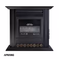 بخاری گازی مروارید سوز شرق طرح شومینه مدل رویال 28000