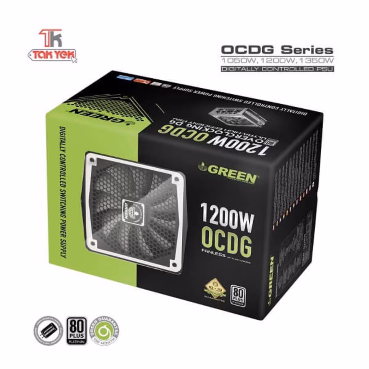 منبع تغذيه کامپيوتر گرين GP1200B-OCDG