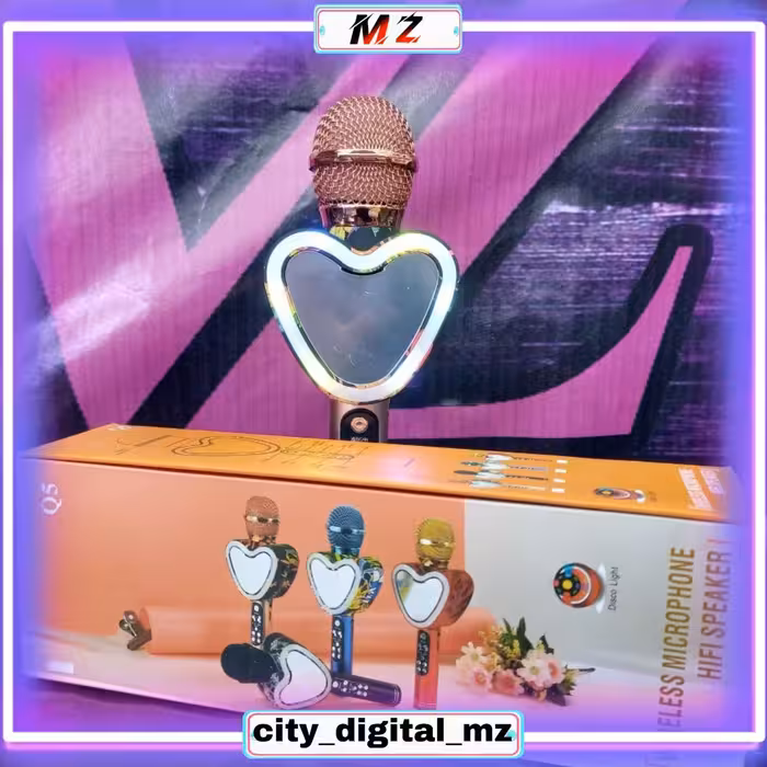 میکروفون بلوتوثی قلبی 