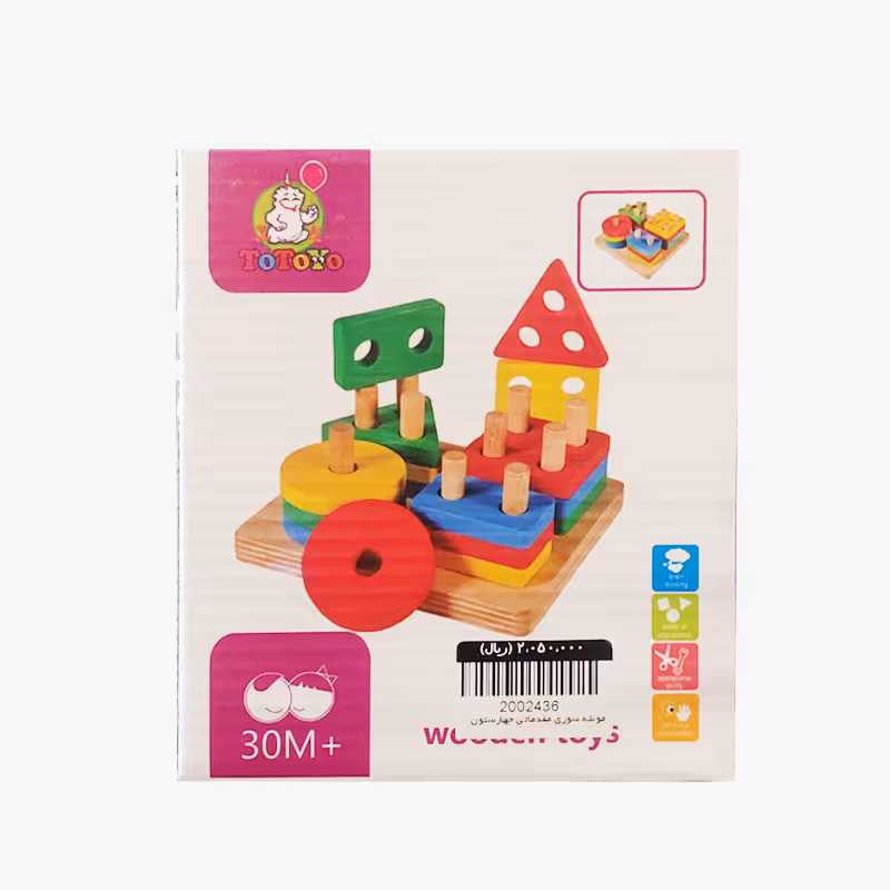 بازی مونته سوری 4 ستون