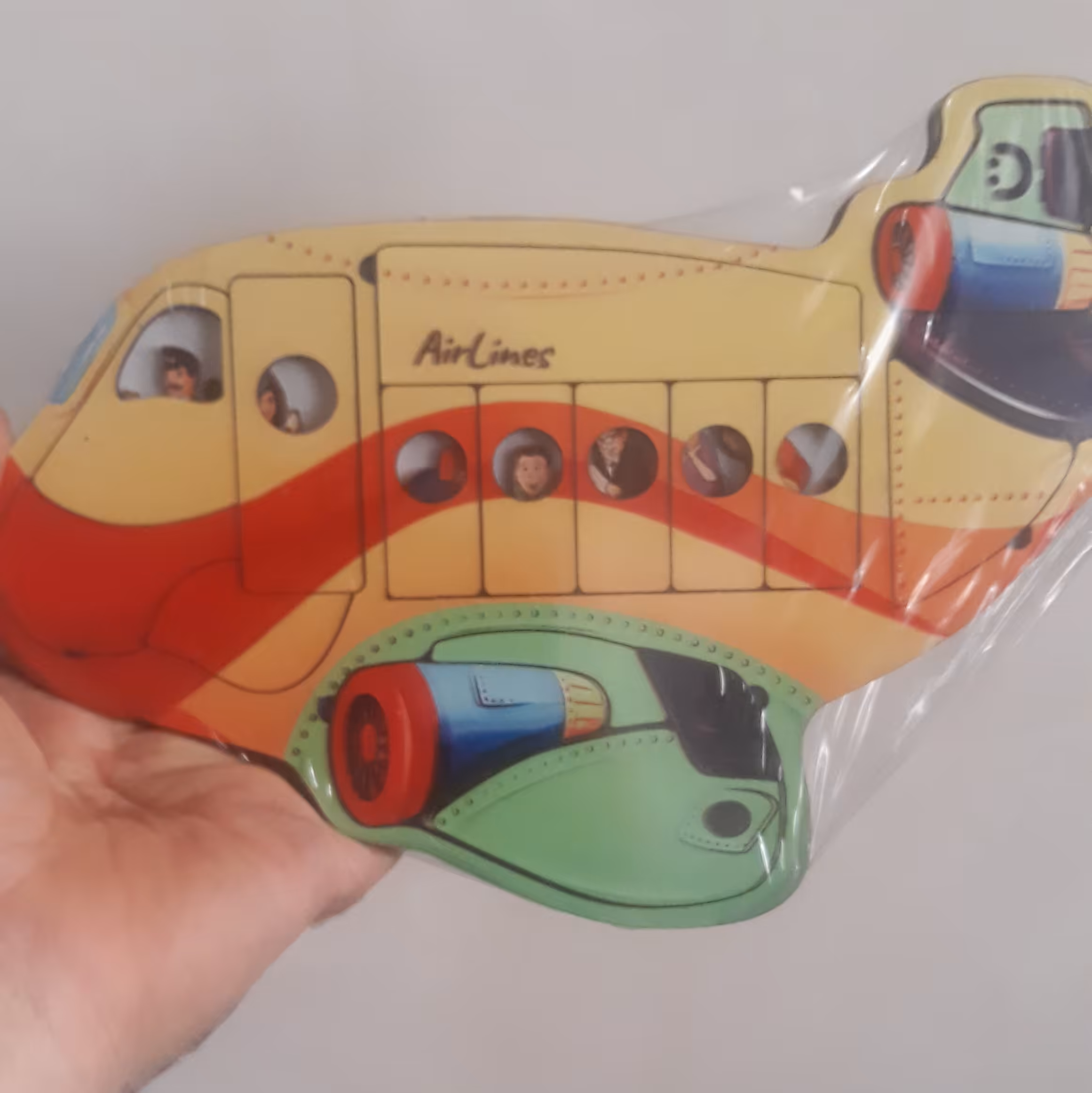 پازل سه لایه هواپیما