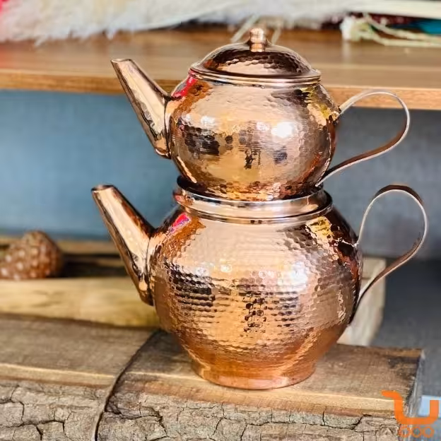 کتری و قوری مسی