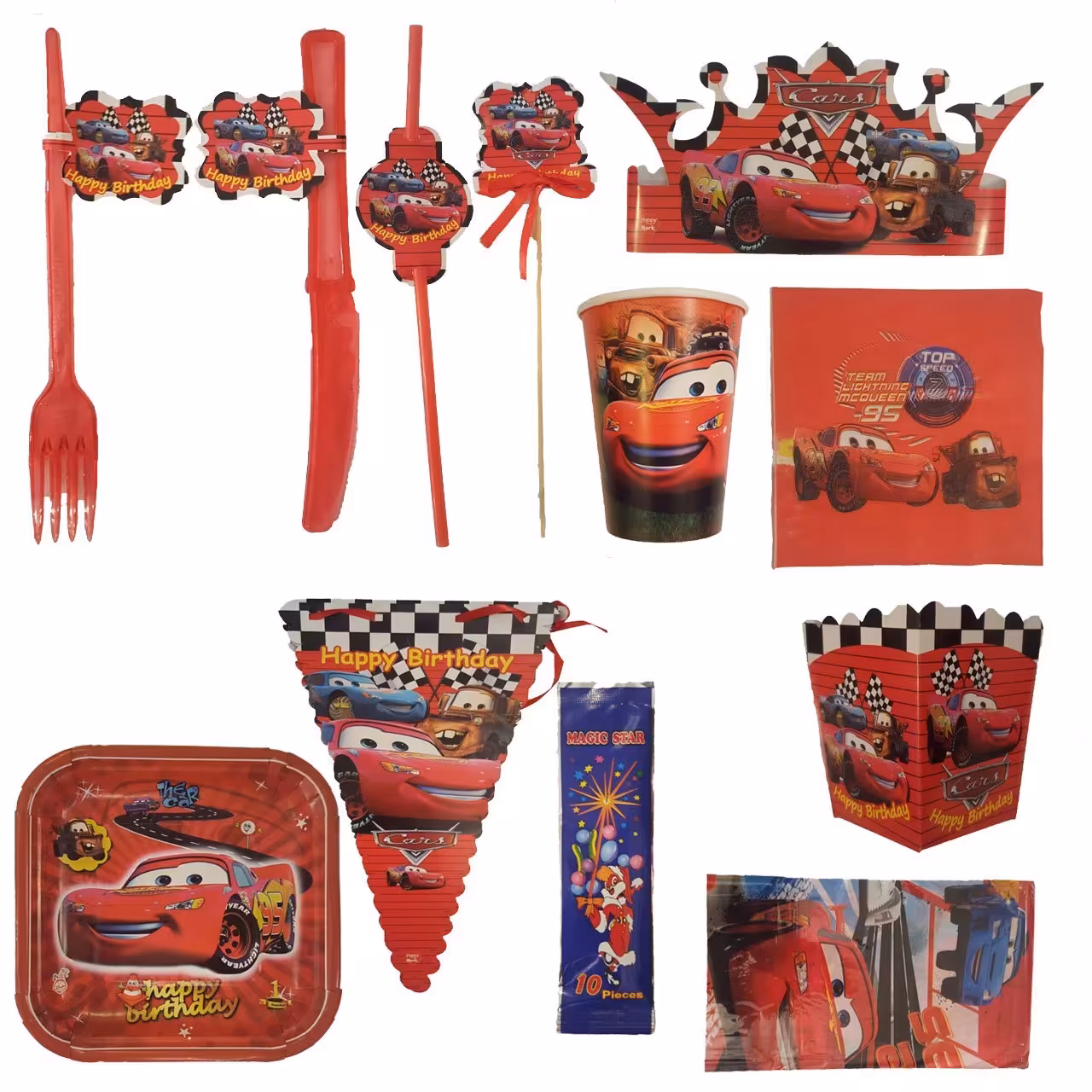 تم جشن تولد مدل مک کوئین