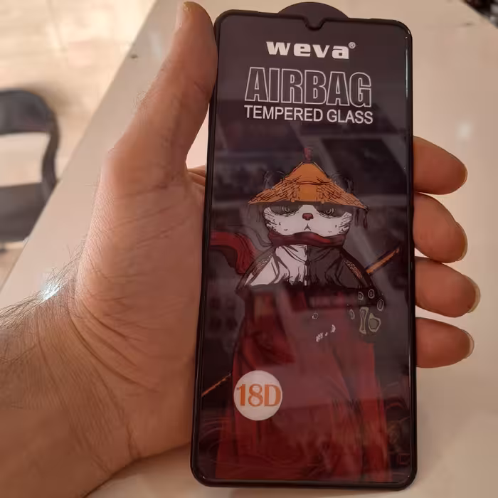 گلس بامپردار سامسونگ a22 4G a32 4G a31 شیشه ای Samsung A32 4G A33 A22 4G خشگیر محافظ صفحه M32 M22 آ سی و دو آ بیست و دو