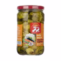 ترشی مخلوط برتر مقدار 670 گرم