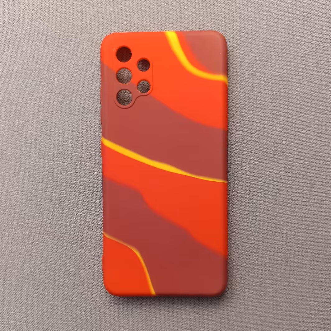  گارد - قاب - کاور سلیکونی ژله ای آبرنگی کد1 مناسب برای سامسونگ Galaxy A32 4G - A325F -  A32 4g - a32 4g - a324g