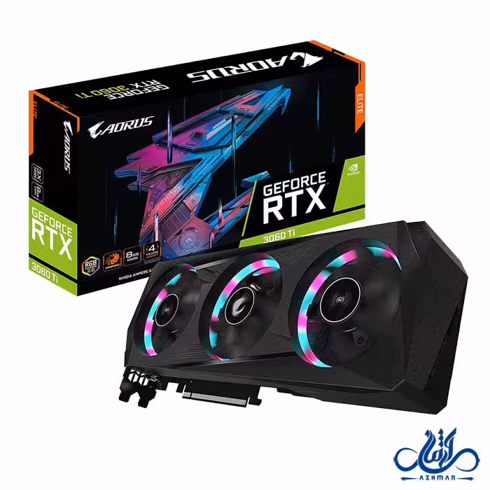 کارت گرافیک گیگابایت 3060Ti Auros OC