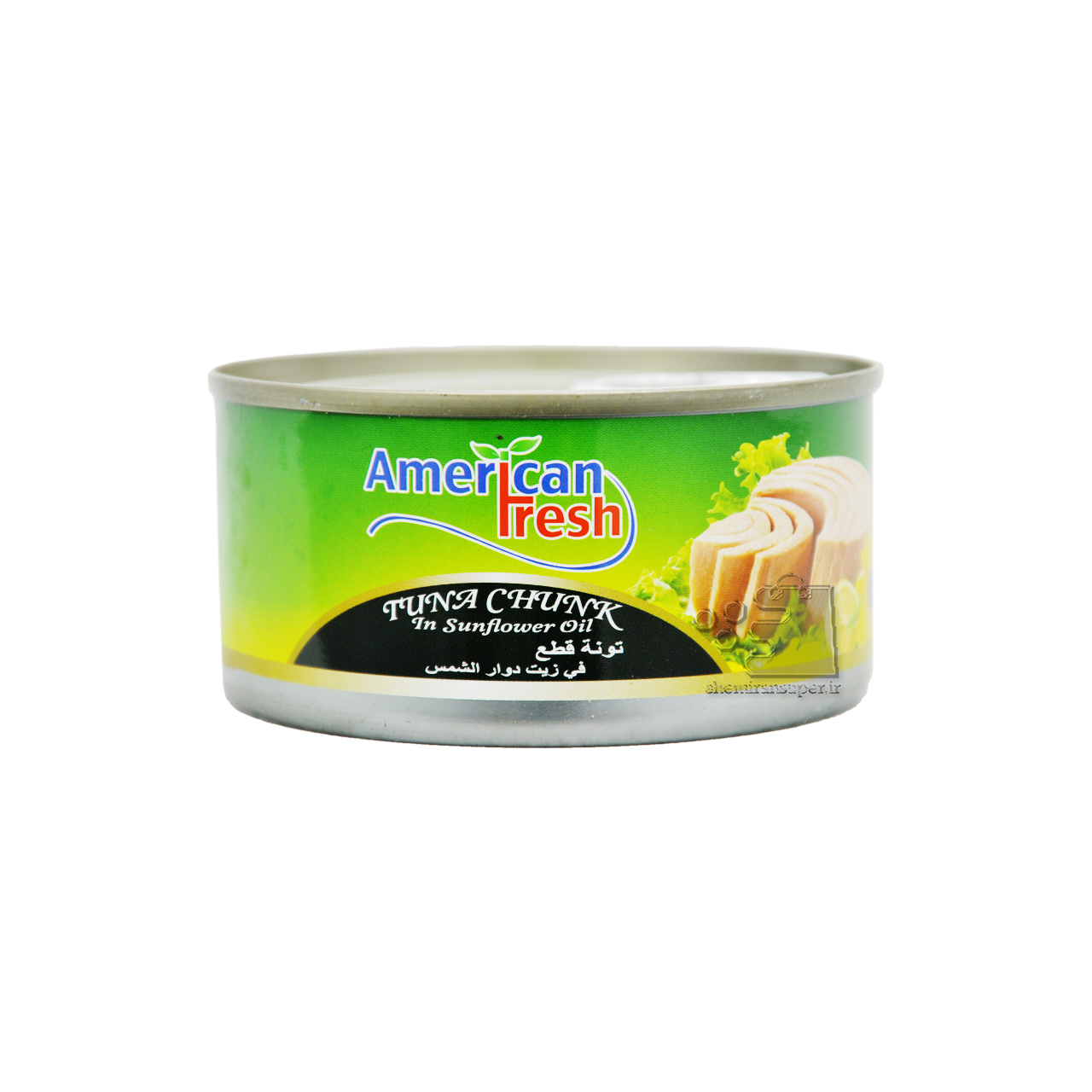 تن ماهی در روغن آفتابگردان امریکن فرش 185 گرم - american fresh